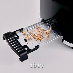Swan Windsor Black Kettle 2 Slice Toaster & 800W 20L Digital Microwave Set