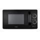 T24042blk Manual Microwave With Sleek Mirror Door, 800w, 20l, Black &