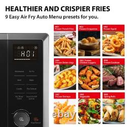 TOSHIBA Air Fry Combo 5 In 1 26L Countertop Microwave Oven Broil Bake Combi 10