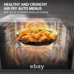 TOSHIBA Air Fry Combo 5 In 1 26L Countertop Microwave Oven Broil Bake Combi 10