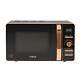 Tower T24021 Digital Microwave 20l 800w Black With Rose Gold Trim