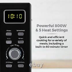 TOWER T24041BLK 20L 800W Digital Microwave