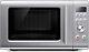 The Sage Compact Wave Microwave, Silver, Smo650sil