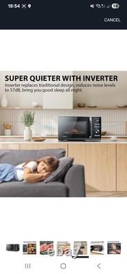 Toshiba 25L Solo 900W Microwave Oven in a Stunning Sleek Morandi Grey Colour