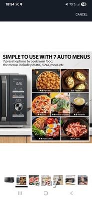 Toshiba 25L Solo 900W Microwave Oven in a Stunning Sleek Morandi Grey Colour