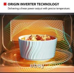 Toshiba 25L Solo 900W Microwave Oven in a Stunning Sleek Morandi Grey Colour