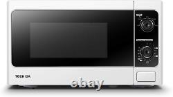 Toshiba 800W 20L Microwave Oven with Function Defrost and 5 Power Levels, Stylis