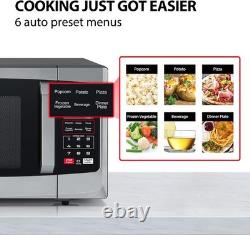 Toshiba 800W 23L Microwave Oven with Digital Display, Auto Defrost, One-Touch Ex