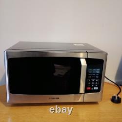 Toshiba 800W Microwave Oven MLEM23P Digital 23 Litre Black Easy Touch Control UK