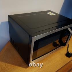 Toshiba 800W Microwave Oven MLEM23P Digital 23 Litre Black Easy Touch Control UK