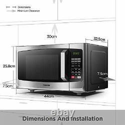 Toshiba 800 w 23 L Microwave Oven with Digital Display, Auto Defrost, One-Touch