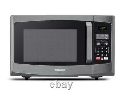 Toshiba 800w 23L Microwave Easy Clean Black ML-EM23P(SS)