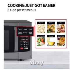 Toshiba 800w 23L Microwave Easy Clean Black ML-EM23P(SS)