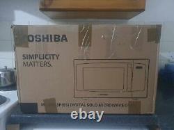 Toshiba 800w 23L Microwave Oven with Digital Display, Auto Defrost, One-Touch