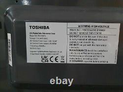 Toshiba 800w 23L Microwave Oven with Digital Display, Auto Defrost, One-Touch