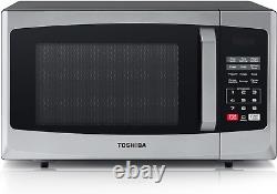 Toshiba 800w 23L Microwave Oven with Digital Display, Auto Defrost, One-Touch 6