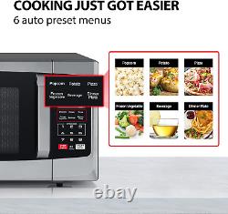 Toshiba 800w 23L Microwave Oven with Digital Display, Auto Defrost, One-Touch 6
