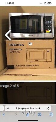 Toshiba MLEM23PSS 23L 800W Microwave Oven Silver