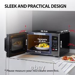Toshiba ML-EM23P(BS) 23L 800W, Microwave Oven with Digital Display, Black