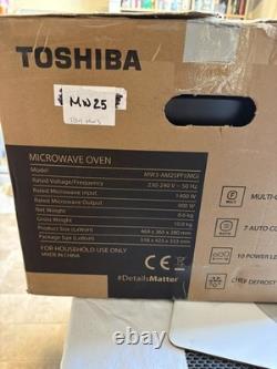 Toshiba MW3-AM25PFI(MG) Microwave Oven Black mw25 240V 900W 25L Capacity