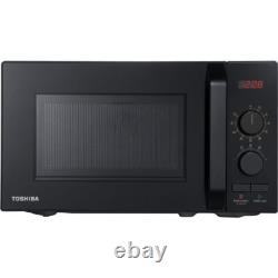 Toshiba Midea MW2-AM20PF(BK) 800 Watt 20 Litres Free Standing Microwave Black
