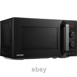 Toshiba Midea MW2-AM20PF(BK) 800 Watt 20 Litres Free Standing Microwave Black