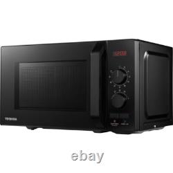 Toshiba Midea MW2-AM20PF(BK) 800 Watt 20 Litres Free Standing Microwave Black