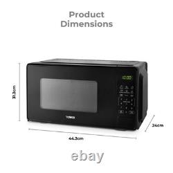 Tower 20L 800W Digital Microwave, Black, T24045BLK Tower 20L 800W Digital Microwave, Black, T24045BLK