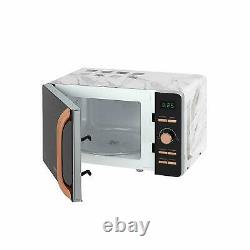Tower 20L 800W Rose Gold Marble Countertop Microwave T24021WMRG -3 Year Guarante
