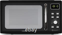 Tower 800W 20L Digital Microwave Black with Mirror Finish T24041 60 Minute timer