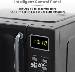 Tower 800W 20L Digital Microwave Black with Mirror Finish T24041 60 Minute timer