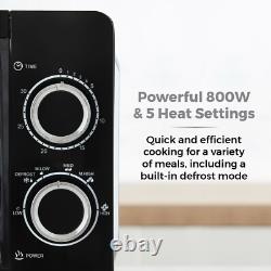 Tower 800W 20L Manual Microwave in Black T24042BLK Tower 3 Year Guarantee Tower 800W 20L Manual Microwave in Black T24042BLK Tower 3 Year Guarantee