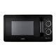 Tower 800w Analogue Dial Solo Black Microwave Oven Food Kitchen 20l Freestanding