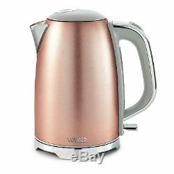 Tower Blush Pink Glitz 20L Microwave 1.7 Litre 3kW Jug Kettle 4 Slice Toaster