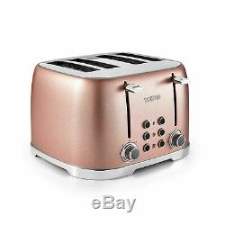 Tower Blush Pink Glitz 20L Microwave 1.7 Litre 3kW Jug Kettle 4 Slice Toaster