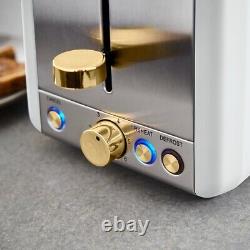 Tower Cavaletto White Jug Kettle 2 Slice Toaster & T24034WHT 700W 20L Microwave