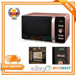 Tower Glitz 20 Litre 800 W Digital Microwave In Blush Pink Sparkle T24021PS