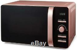 Tower Glitz Blush Pink 20L 800W Digital Microwave (T24021BS) 5 Power settings