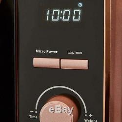 Tower Glitz Blush Pink 20L 800W Digital Microwave (T24021BS) 5 Power settings