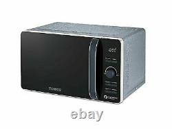 Tower Ice Diamond 20L Microwave, 1.7L Kettle & 4 Slice Toaster Set Brand New