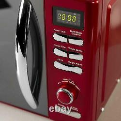 Tower Inifinity T24019R 800W 20L Digital Solo Microwave in Red Brand New