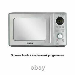 Tower KOR3000DSLT 800W 20 Litre Microwave in Stainless Steel Brand new