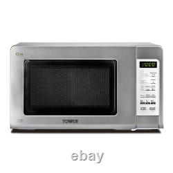 Tower KOR6M5RT 800W 20L Touch Control Microwave, Stainless Steel Brand New