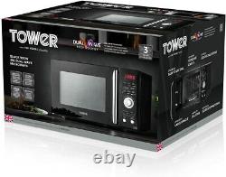 Tower KOR9GQRT 900W 26L Autocook Functions Digital Microwave Oven Black NEW