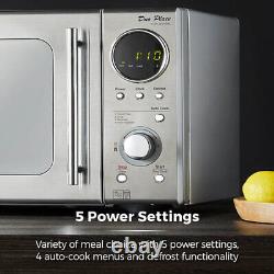 Tower Microwave 20 Litre Stainless Steel