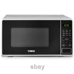 Tower Microwave White 20L 800W Digital 11 Power Levels 6 Auto Cook T24045WHT Tower Microwave White 20L 800W Digital 11 Power Levels 6 Auto Cook T24045WHT