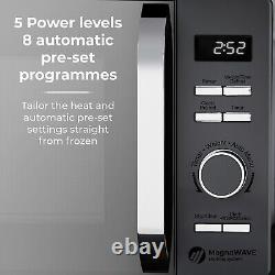 Tower Renaissance Grey 800W Digital Microwave Large 20L Capacity. 3 Yr Guarantee