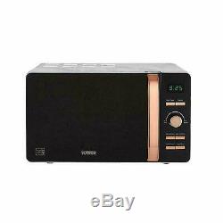 Tower Rose Gold & Marble 20L Microwave, 1.7L Kettle & 2 Slice Toaster Set