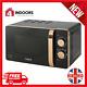 Tower T24020 20l Solo Manual 20l 800w Microwave Black And Rose Gold Brand New
