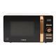 Tower T24021w Solo Microwave Oven Digital Control 20l 800w White & Rose Gold